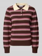 SUNCOO PARIS Strickpullover mit Woll-Anteil Modell 'PREGO' in Bordeaux...
