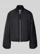 Marc O'Polo Denim Regular Fit Blouson mit Ballonärmeln in Black, Größe...