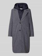 Jake*s Casual Regular Fit Mantel mit Woll-Anteil und Reverskragen in M...