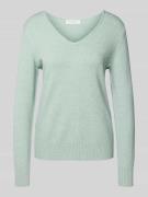 Christian Berg Woman Regular Fit Longsleeve aus Viskose-Mix in Strick-...