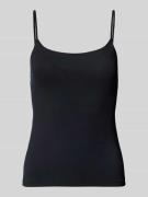 Hanro Trägertop mit Rundhalsausschnitt in Black, Größe L