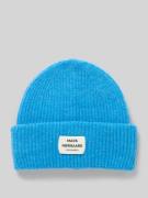 MADS NØRGAARD Beanie aus Schurwoll-Mix Modell 'Tosca Anju' in Ocean, G...
