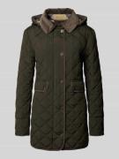 Gil Bret Steppjacke mit Umlegekragen und Pattentaschen in Oliv, Größe ...