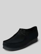 Clarks Schnürschuhe mit Gummisohle Modell 'Wallabee Evo' in Black, Grö...