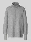 Pieces Regular Fit Rollkragenpullover mit Wollanteil Modell 'MALOU' in...
