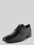 Lloyd Lederderby mit Ziernähten Modell 'CORE' in Black, Größe 41