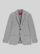 HUGO Slim Fit Anzugsakko aus Woll-Mix Modell 'ARTI' in Silber, Größe 1...