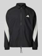 adidas Sportswear Sweatjacke mit Logo-Print in Black, Größe XXL