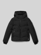 CARS JEANS Steppjacke mit Kapuze Modell 'LOZZO' in Black, Größe 164