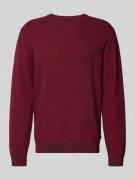 Tom Tailor Regular Fit Strickpullover aus reiner Baumwolle in Rot, Grö...