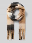 Kurt Beines Schal mit Fransen in Camel, Größe 1