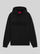 HUGO Oversized Hoodie aus reiner Baumwolle Modell 'DITCHLE' in Black, ...