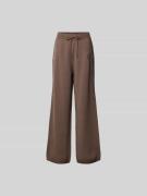 Kenzo Stoffhose mit elastischem Bund in Taupe, Größe L