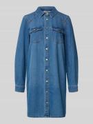 Only Oversized Jeanskleid aus Baumwoll-Mix Modell 'LISA' in Jeansblau,...