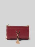VALENTINO BAGS Clutch in Leder-Optik mit Logo-Applikation Modell 'Divi...