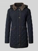 Gil Bret Steppjacke mit Umlegekragen und Pattentaschen in Dunkelblau, ...