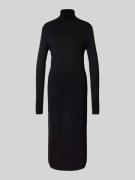 Christian Berg Woman Strickkleid aus Viskose-Mix mit Rollkragen in Bla...