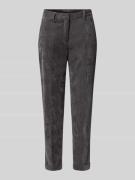Cambio Cordhose mit Bügelfalten Modell 'KRYSTAL' in Dunkelgrau, Größe ...