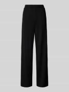 s.Oliver RED LABEL Wide Leg Sweatpants aus Viskose-Mix in BLACK, Größe...