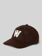 Wood Wood Basecap mit Label-Detail in Schoko, Größe 1