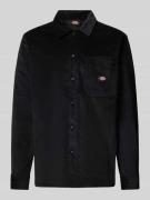 Dickies Regular Fit Freizeithemd mit Kentkragen in Black, Größe L