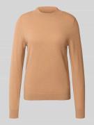 comma Strickpullover aus Wolle-Kaschmir-Mix mit Rundhalsausschnitt in ...