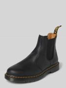 Dr. Martens Chelsea Boots aus Leder mit Ziernaht in Black, Größe 41