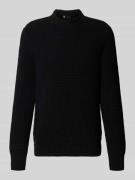 G-Star Raw Wollpullover mit Strukturmuster Modell 'Chunky' in Black, G...