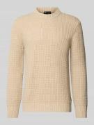 G-Star Raw Wollpullover mit Strukturmuster Modell 'Chunky' in Beige, G...