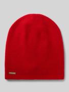 Seeberger Beanie aus reinem Kaschmir in Rot, Größe 1