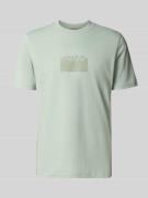 HUGO Regular Fit T-Shirt aus Baumwoll-Jersey Modell 'DELASTIO' in Mint...