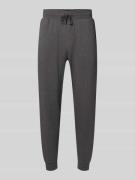 BOSS Relaxed Fit Sweatpants aus Baumwoll-Mix Modell 'HERITAGE' in Anth...