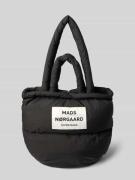 MADS NØRGAARD Tote Bag mit Logo-Patch in Stepp-Optik Modell 'Pillow' i...
