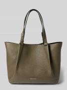 Marc O'Polo Shopper aus genarbtem Rindsleder in Oliv, Größe 1