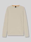 BOSS Orange Regular Fit Langarmshirt mit Waffelstruktur Modell 'TEMPES...