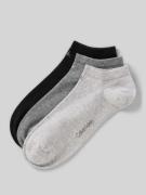 CK Calvin Klein Sneakersocken mit Label-Detail im 3er-Pack in Mittelgr...