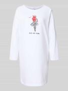 LOUIS & LOUISA Relaxed Fit Nachthemd mit Motiv-Print Modell 'Mit viel ...