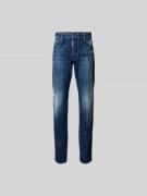 Dsquared2 Straight Fit Jeans mit Logo-Stitching in Dunkelblau, Größe 4...