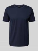 s.Oliver BLACK LABEL Regular Fit T-Shirt aus reiner Baumwolle in Marin...