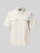 JOOP! Regular Fit Hemdbluse mit 1/2-Arm Modell 'Birte' in Sand, Größe ...