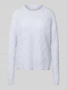 Christian Berg Woman Strickpullover aus Kaschmir mit Rundhalsausschnit...