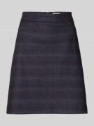 Christian Berg Woman Mini Rock mit Reißverschluss in Dunkelblau, Größe...