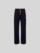 RHUDE Sweathose von Logo-Stitching in Black, Größe L