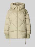 Marc O'Polo Denim Comfort Fit Steppjacke mit Kapuze in Schilf, Größe S