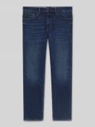 BOSS Orange Slim Fit Jeans aus Baumwoll-Mix in Blau, Größe 30/32
