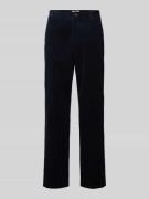 Les Deux Straight Fit Cordhose Modell 'Kody' in Marine, Größe 30