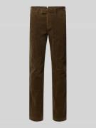 g1920 Cordhose mit französischen Eingrifftaschen Modell 'Tybalt' in Ol...