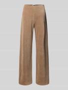 Raffaello Rossi Wide Leg Cordhose Modell 'ELAINE' in Taupe, Größe 32