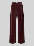Raffaello Rossi Wide Leg Cordhose Modell 'ELAINE' in Bordeaux, Größe 3...