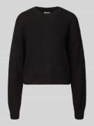 Noisy May Strickpullover mit Rundhalsausschnitt Modell 'MAYSA' in Blac...